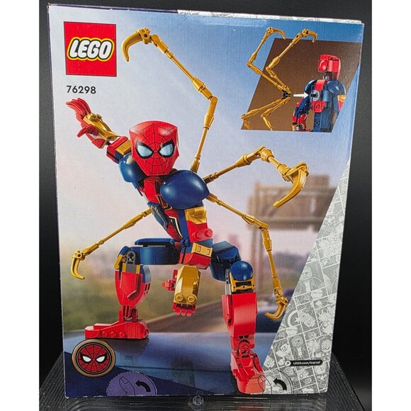 LEGO 76298 Marvel Iron Spider-Man Construction Figure Building Toy Set - Picture 2 of 5